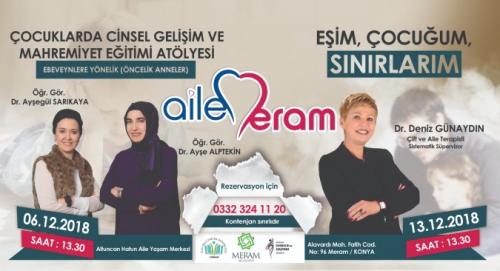 Ailem Meram Seminerleri Tm Hzyla Devam Ediyor 